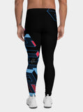 "SPACE MAN" (Men's Leggings)