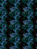 "SPIRIT ANIMALS IN TEAL" Pants (Men)